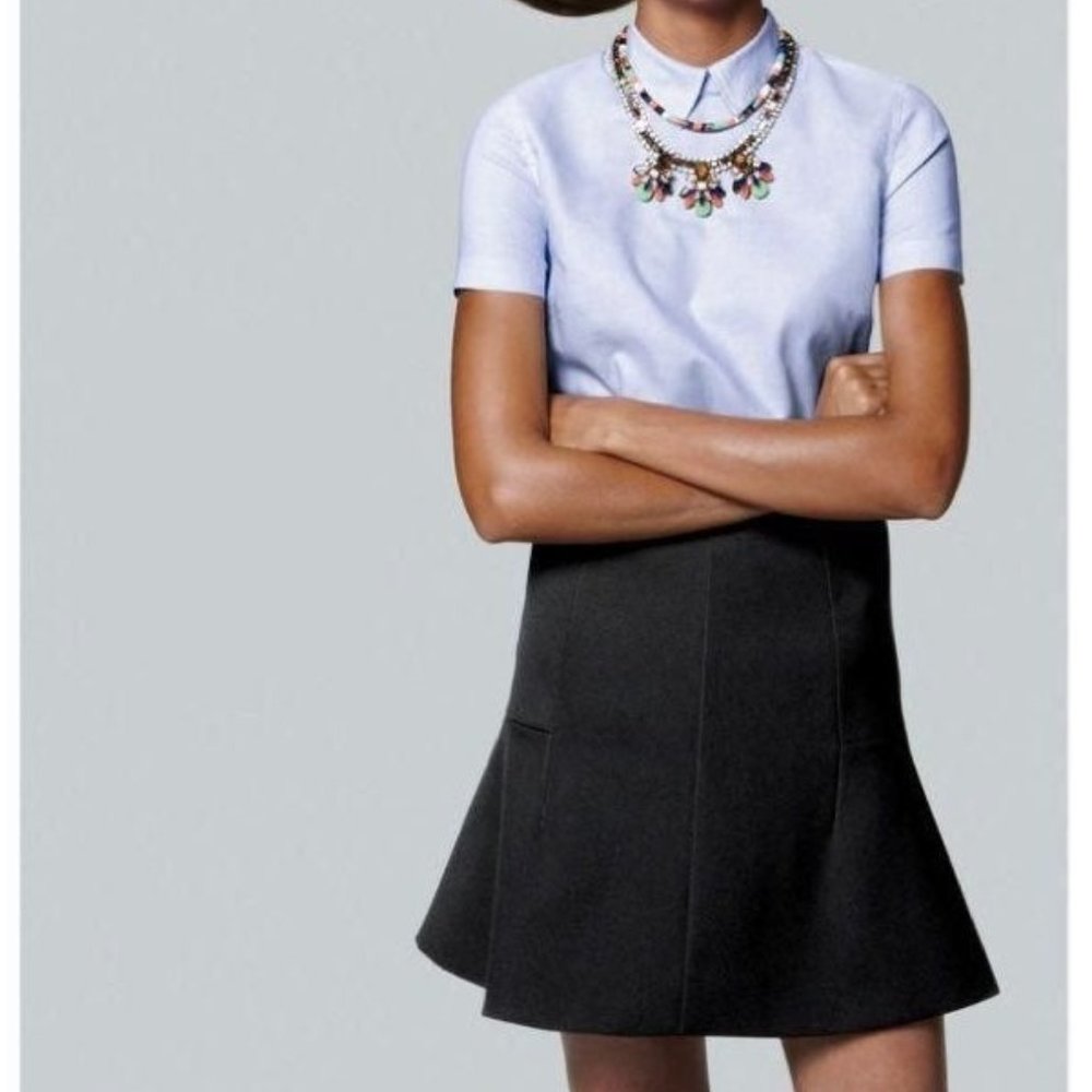 J. Crew Fluted Skirt